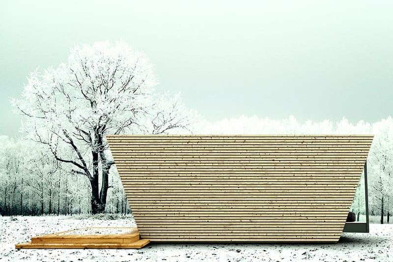 In-Tenta Envisions a Modular Eco-Hotel Room