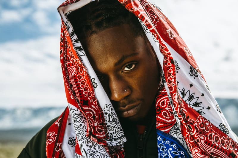 Joey Badass' 'All-AmeriKKKan Bada$$' Album Cover Artwork American Flag Bandana