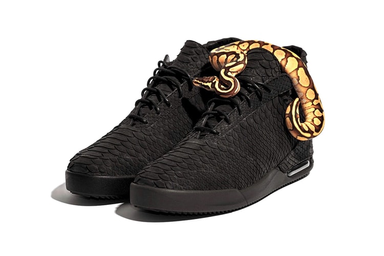John Geiger Unveils a Python Suede Iteration of His 001 Shoe