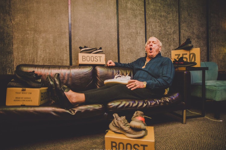 Kanye West Sends Ric Flair an Enviable YEEZY BOOST Haul