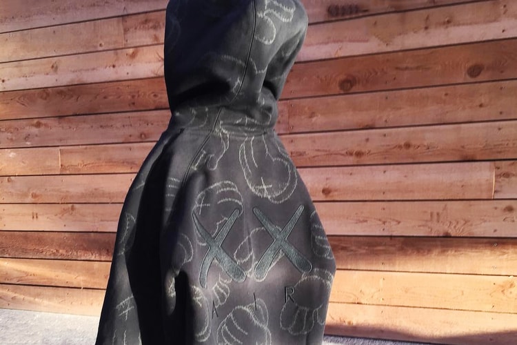 KAWS Gives Us a First Look at the Air Jordan 4-Inspired Hoodie