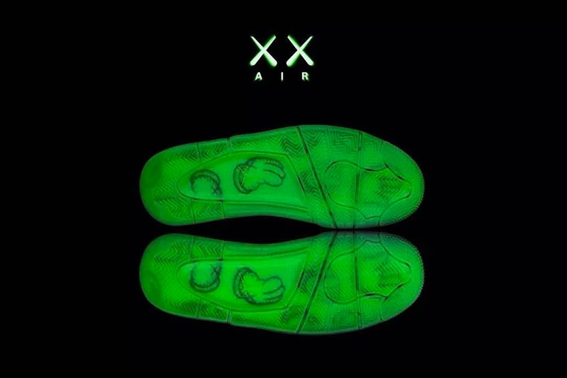 KAWS x Air Jordan 4 Glow-In-The-Dark Sole