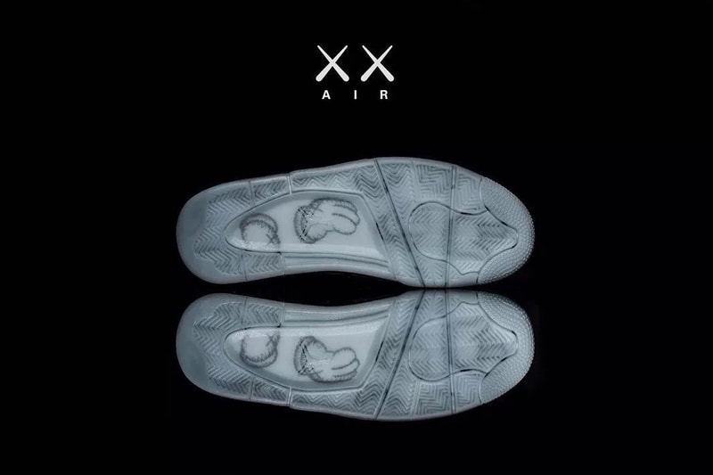 KAWS x Air Jordan 4 Glow-In-The-Dark Sole