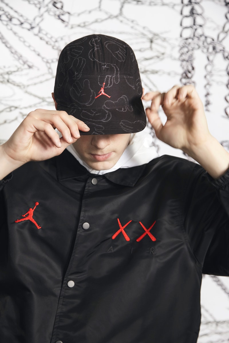 KAWS x Jordan Capsule Coaches Jacket Cap