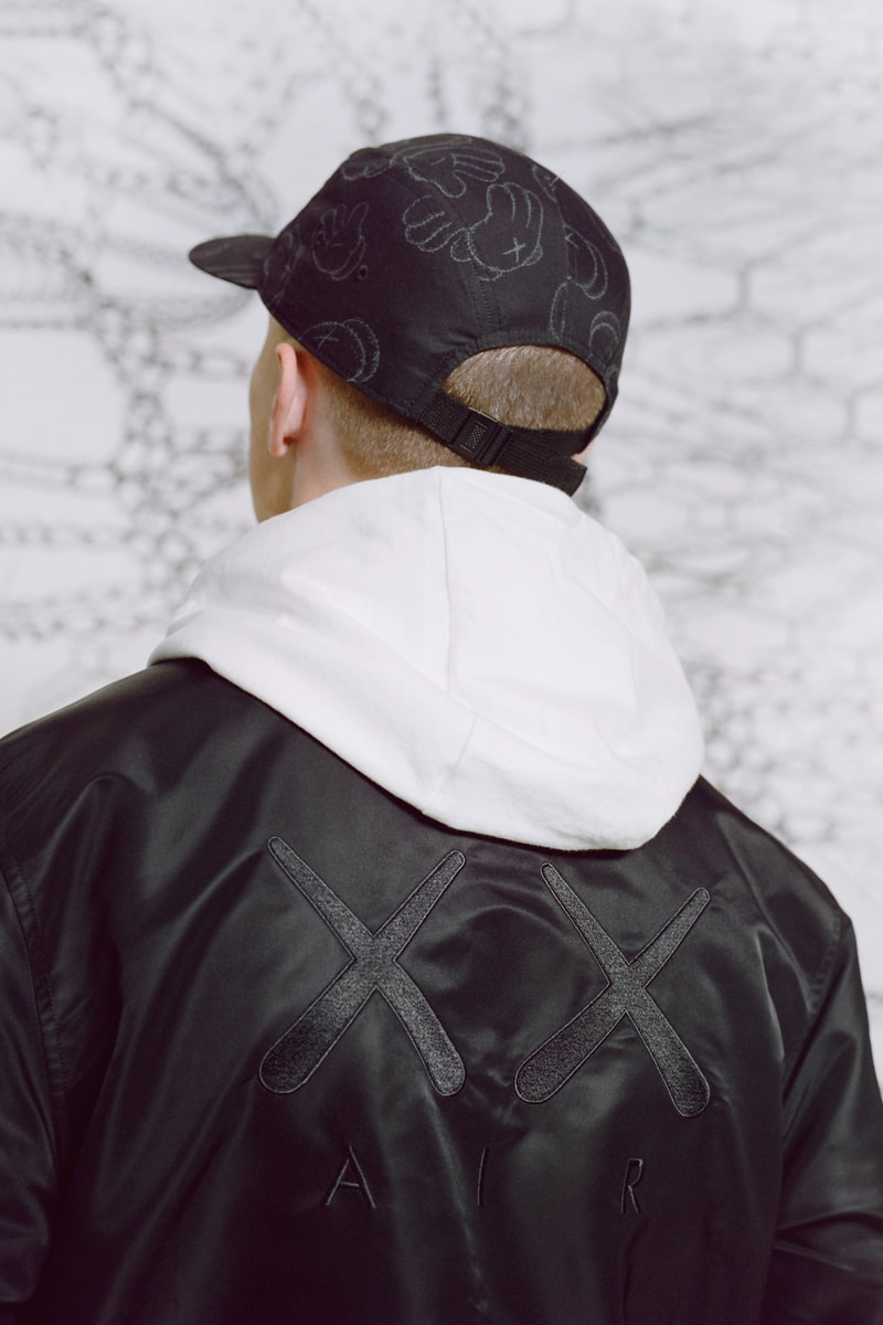 KAWS x Jordan Capsule Coaches Jacket Back Cap Back