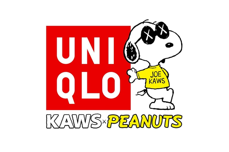 kaws peanuts uniqlo snoopy charlie brown comic