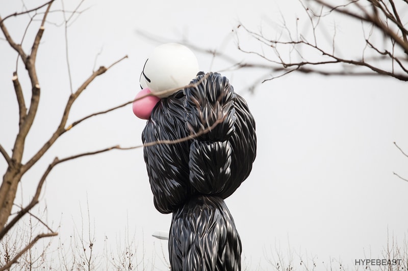 KAWS 'Where The End Starts' Exhibition Shanghai Michelin Man Black Snoopy