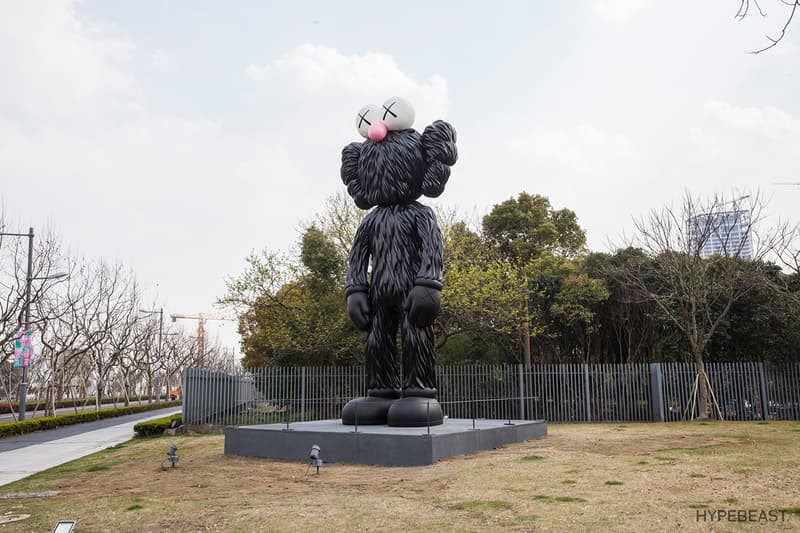 KAWS 'Where The End Starts' Exhibition Shanghai Michelin Man Black Snoopy