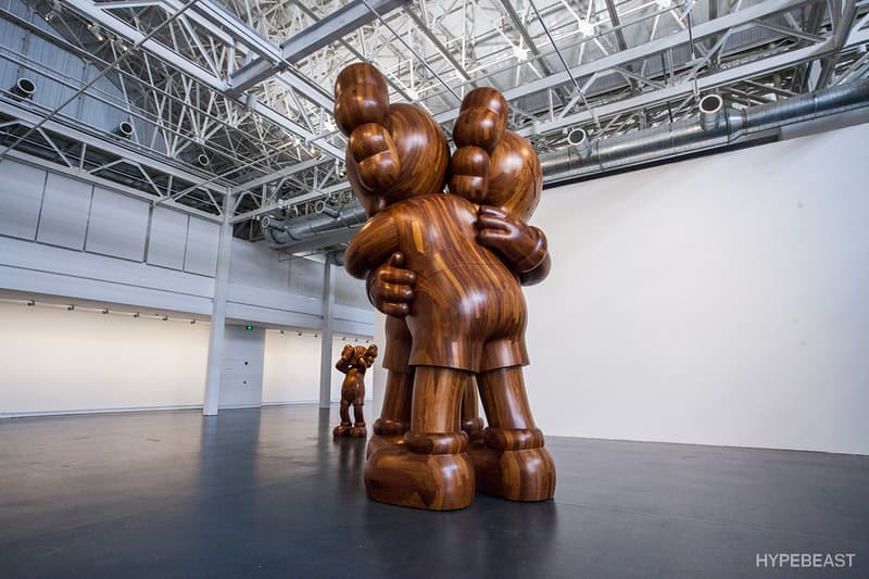 KAWS 'Where The End Starts' Exhibition Shanghai Michelin Man Black Snoopy