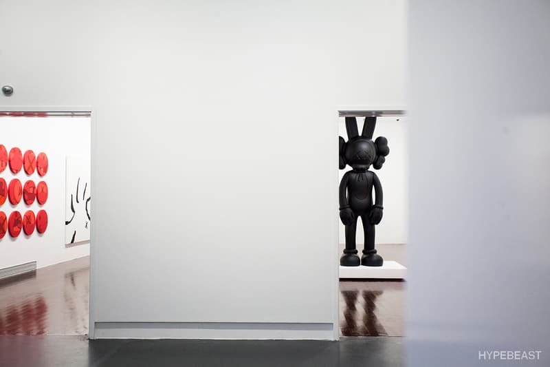 KAWS 'Where The End Starts' Exhibition Shanghai Michelin Man Black Snoopy