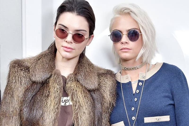 Kendall Jenner Cara Delvingne Supreme Louis Vuitton