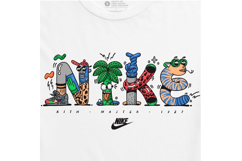 KITH Steven Harrington Nike 2017 Collaboration Graphic Print T-Shirt Air Max 1 Master
