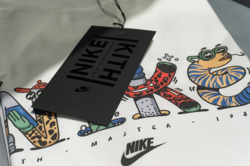 KITH Steven Harrington Nike 2017 Collaboration Graphic Print T-Shirt Air Max 1 Master
