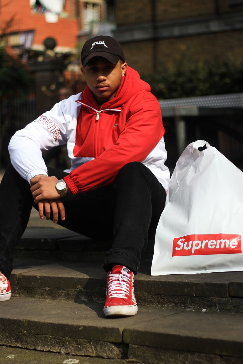 Lacoste x Supreme Red Jacket Vans