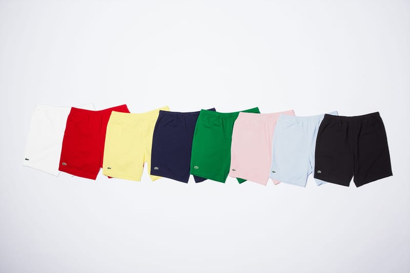 lacoste supreme shorts