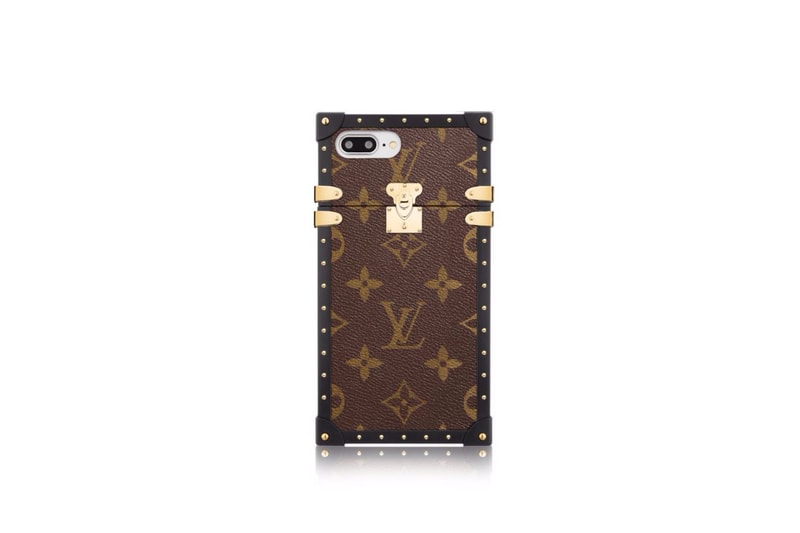 Louis Vuitton Eye-Trunk iPhone 7 Plus classic Monogram canvas case