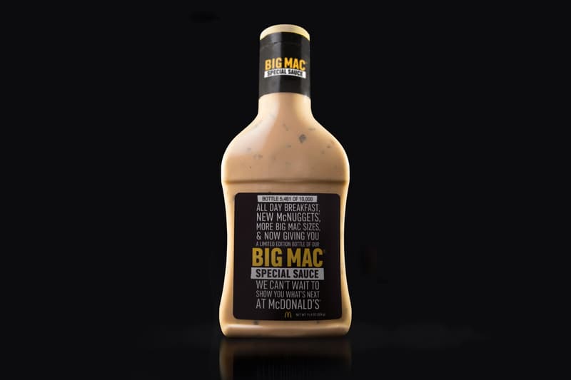 McDonalds Big Mac McChicken and Filet-O-Fish Sauces
