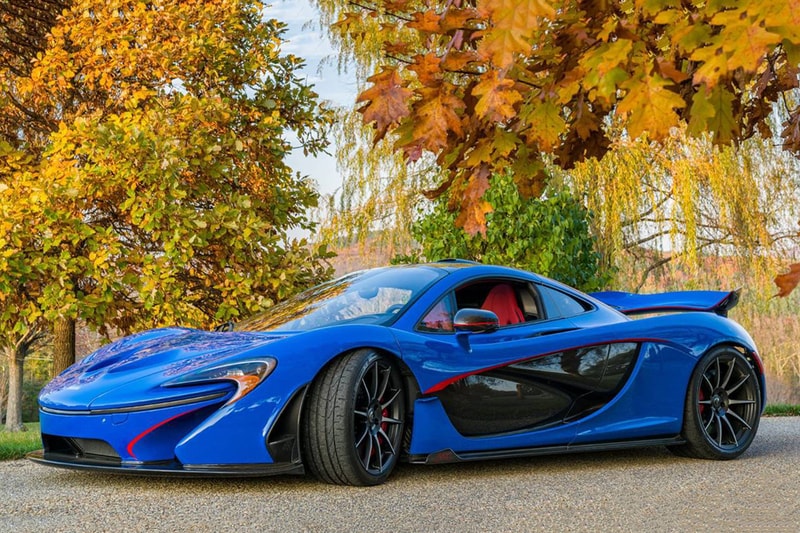 McLaren P1 Professor 2 Blue Charity Auction