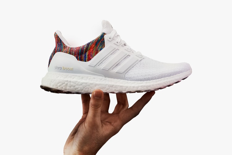 The miadidas UltraBOOST Will Launch Exclusively at the adidas NYC Flagship With Multicolor Heel