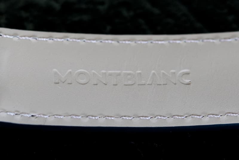 montblanc summit smart watch band embossed logo