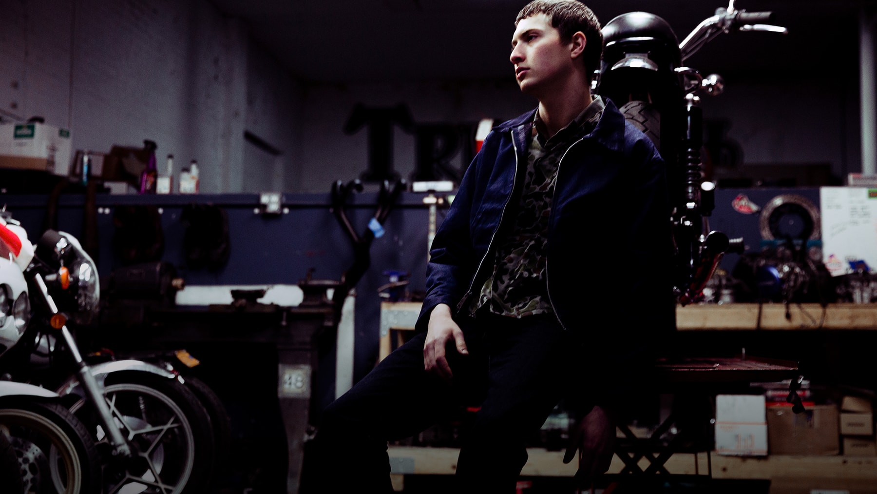 NEIGHBORHOOD Converse One Star Sneaker black suede 2017