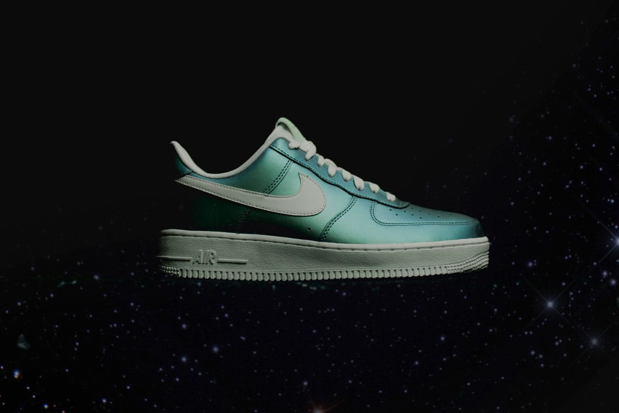 Nike Air Force 1 Gets a Shiny \
