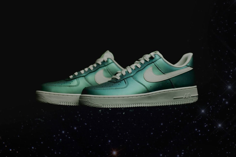 Nike Air Force 1 Gets a Shiny "Fresh Mint" Remix