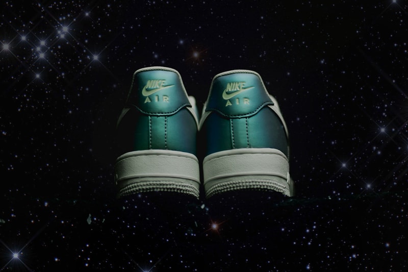 Nike Air Force 1 Gets a Shiny "Fresh Mint" Remix