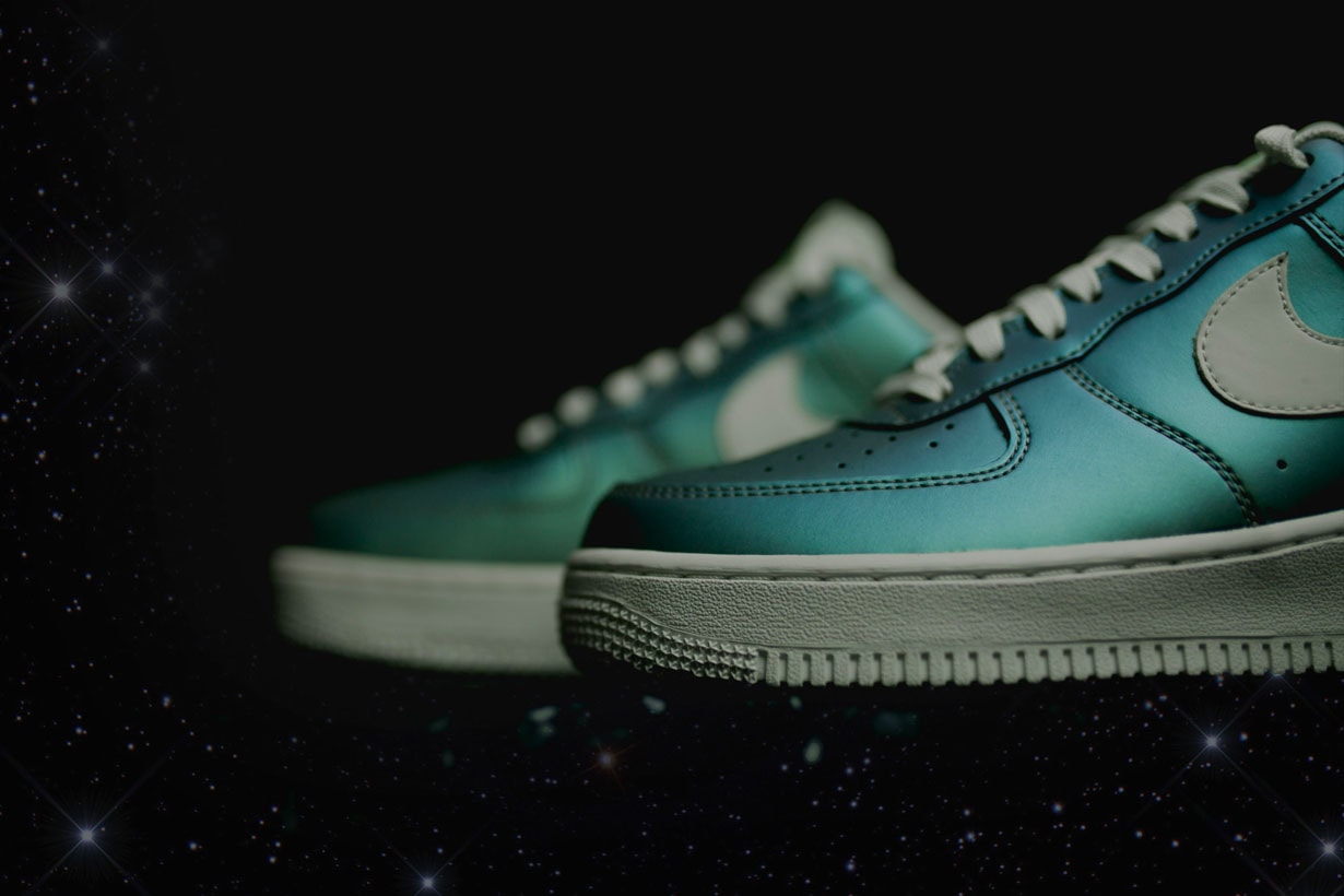 Nike Air Force 1 Gets a Shiny "Fresh Mint" Remix