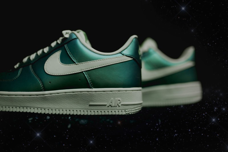 Nike Air Force 1 Gets a Shiny "Fresh Mint" Remix