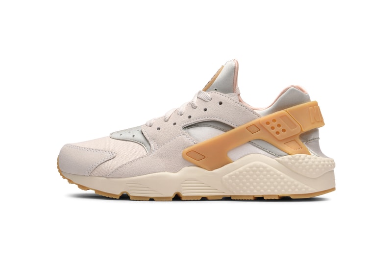 Nike Air Huarache Phantom Gum Yellow Light Bone Khaki Medium Olive