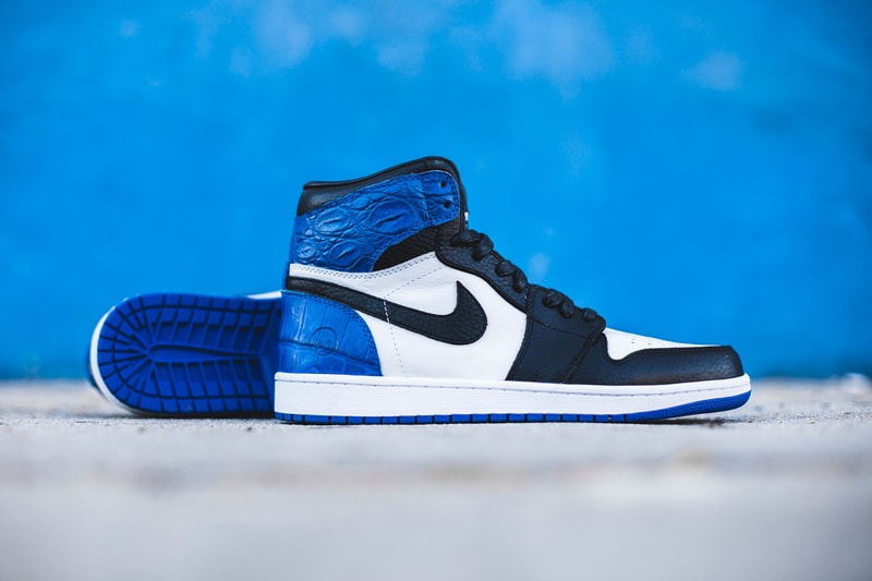 Sole Protector Installation on Nike Air Jordan 1 Low Fragment x