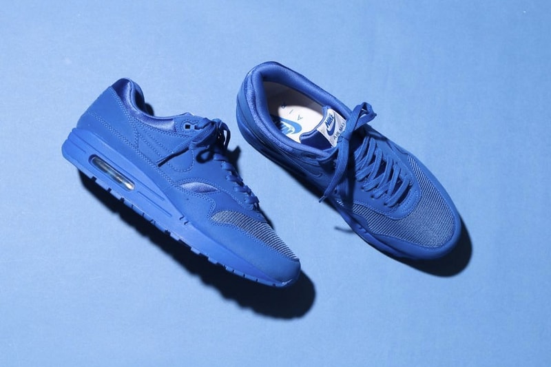 Nike Air Max 1 Premium Tonal Pack atmos Triple Red Triple Blue