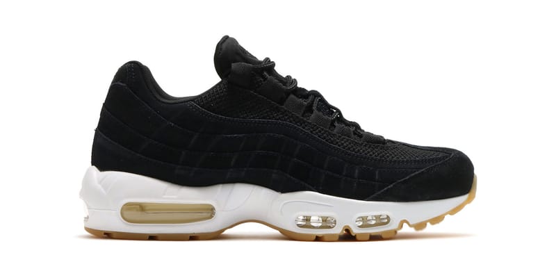 black 95s white sole