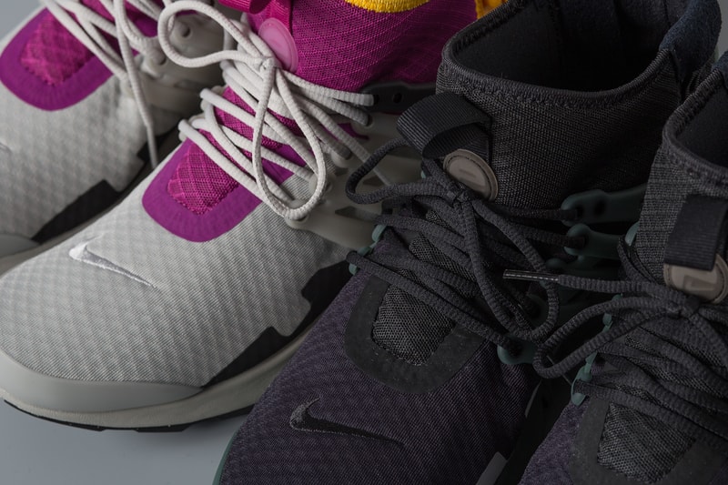 Nike Air Presto Mid SP ACRONYM Purple Grey Black Green