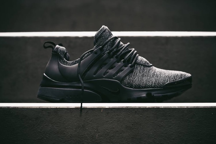 Nike's Air Presto Ultra Breathe Gets a Marled Black Upper