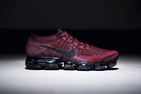 vapormax flyknit 3 red and black