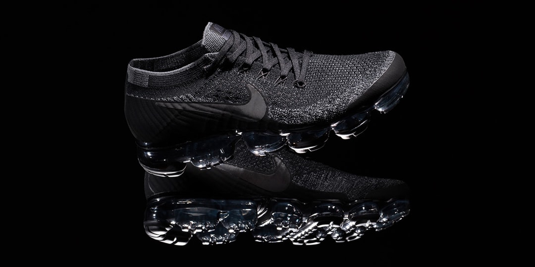 Nike vapormax 2017 triple black Clearance