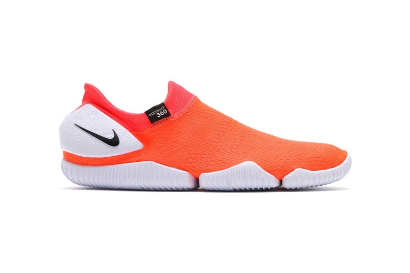 Nike Aqua Sock 360 Total Crimson Wolf Grey Tour Yellow