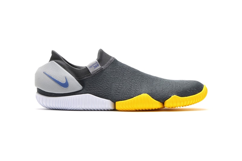 Nike Aqua Sock 360 Total Crimson Wolf Grey Tour Yellow