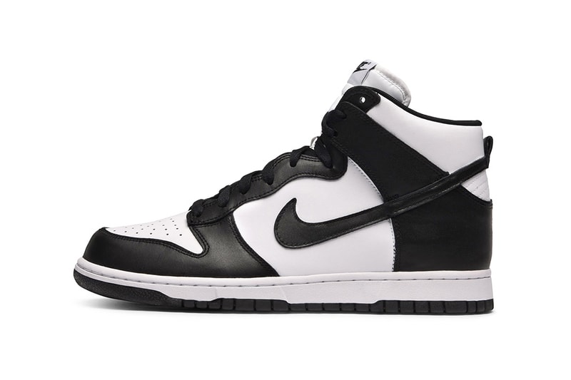 Nike Dunk High Black White