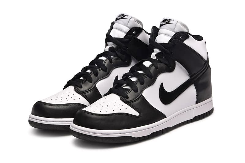 Nike Dunk High Black White