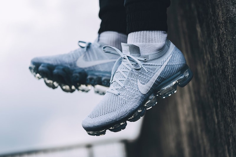 Nike Air VaporMax Pure Platinum Sneakers Running Shoes Fashion Footwear