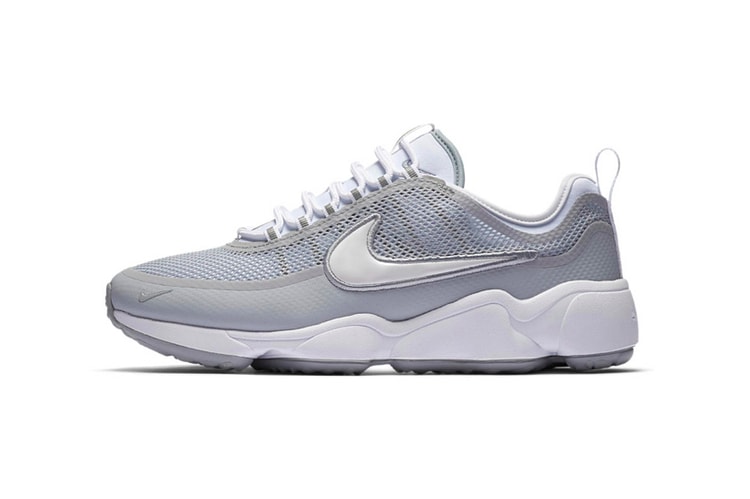 Nike's Ultra-Constructed Zoom Spiridon Gets a Clean Grey/White Combo