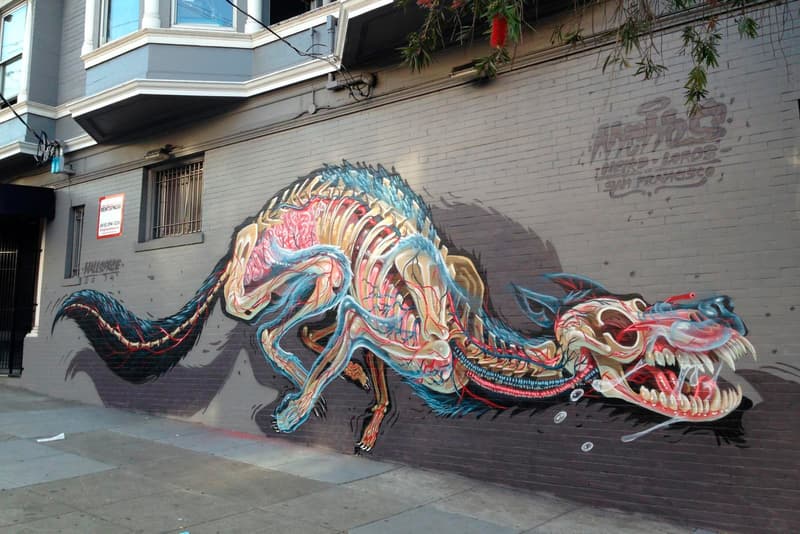 Nychos Anatomically Correct Bisected Animal Murals