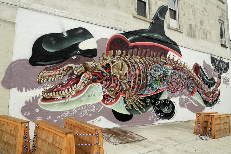 Nychos Anatomically Correct Bisected Animal Murals