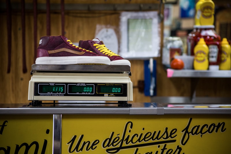Off The Hook Vault by Vans Deli Edition Mid Skool 77 LX Montréal Smoked Meat Sandwich
