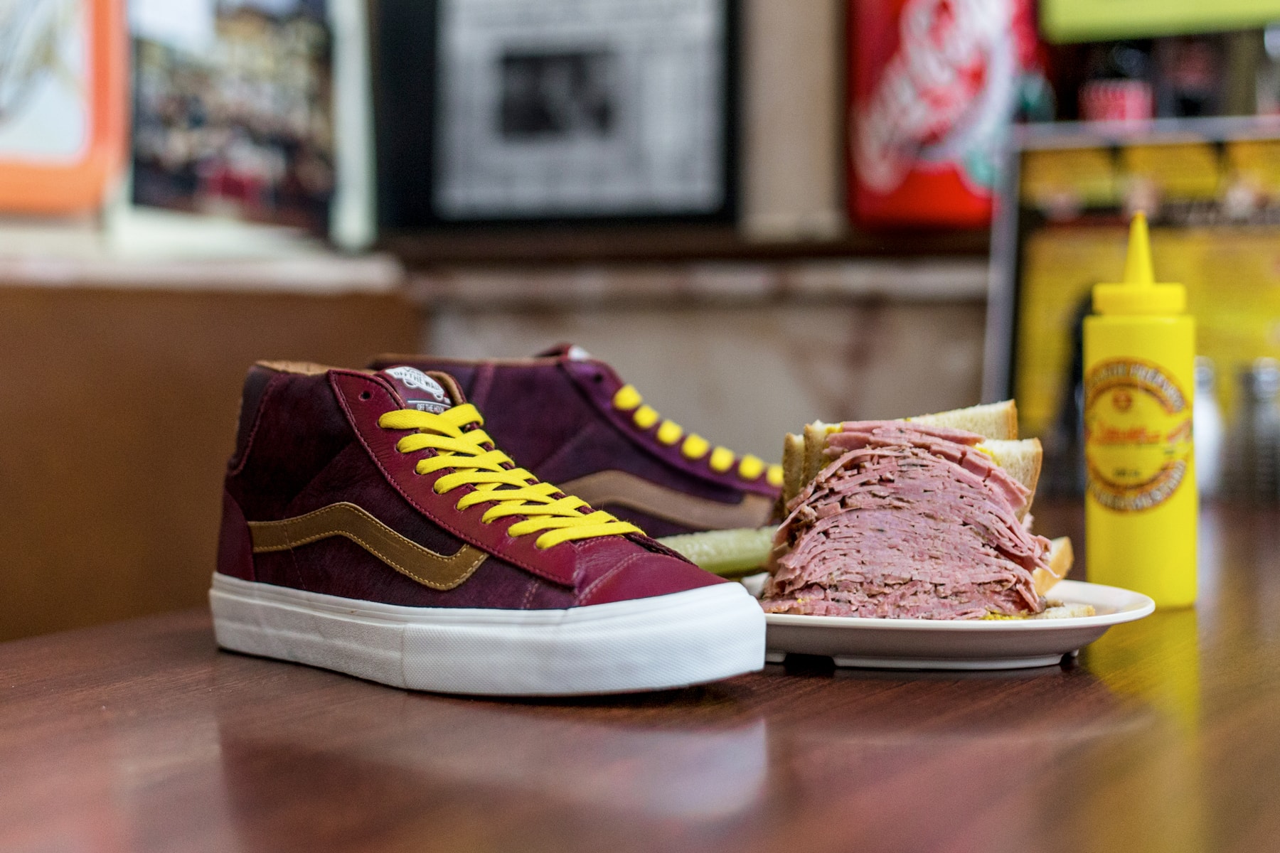Off The Hook Vault by Vans Deli Edition Mid Skool 77 LX Montréal Smoked Meat Sandwich