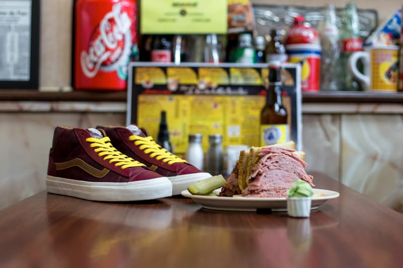 Off The Hook Vault by Vans Deli Edition Mid Skool 77 LX Montréal Smoked Meat Sandwich