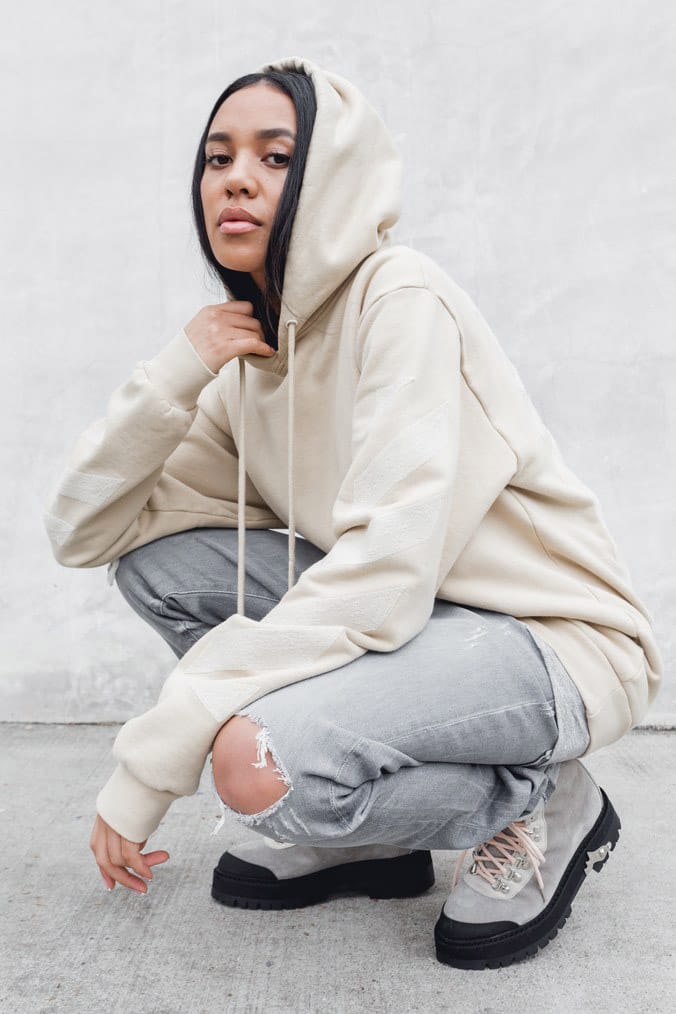 kith off white hoodie